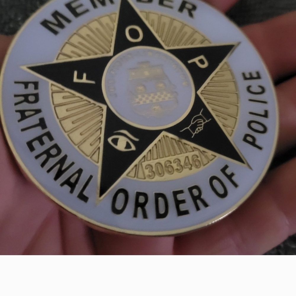 Vintage Fraternal Order F 0 P Emblem New Old Stock